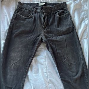 J Crew Vintage Slim Straight Corduroy Pants - 32" x 30”- Navy